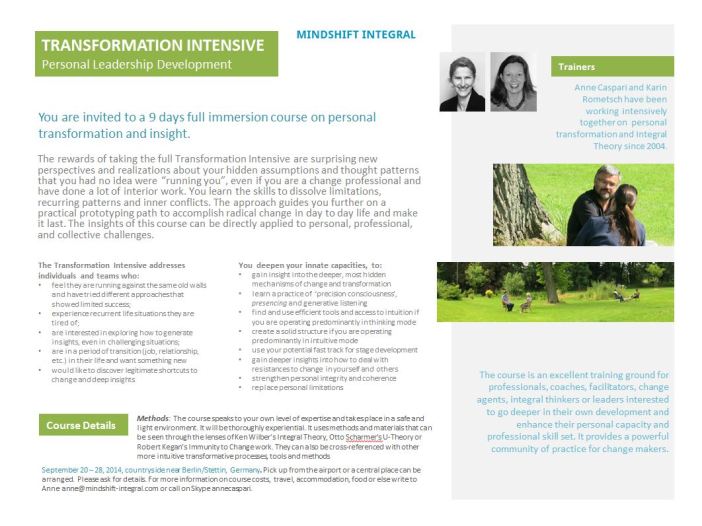 Transformation Sept 14